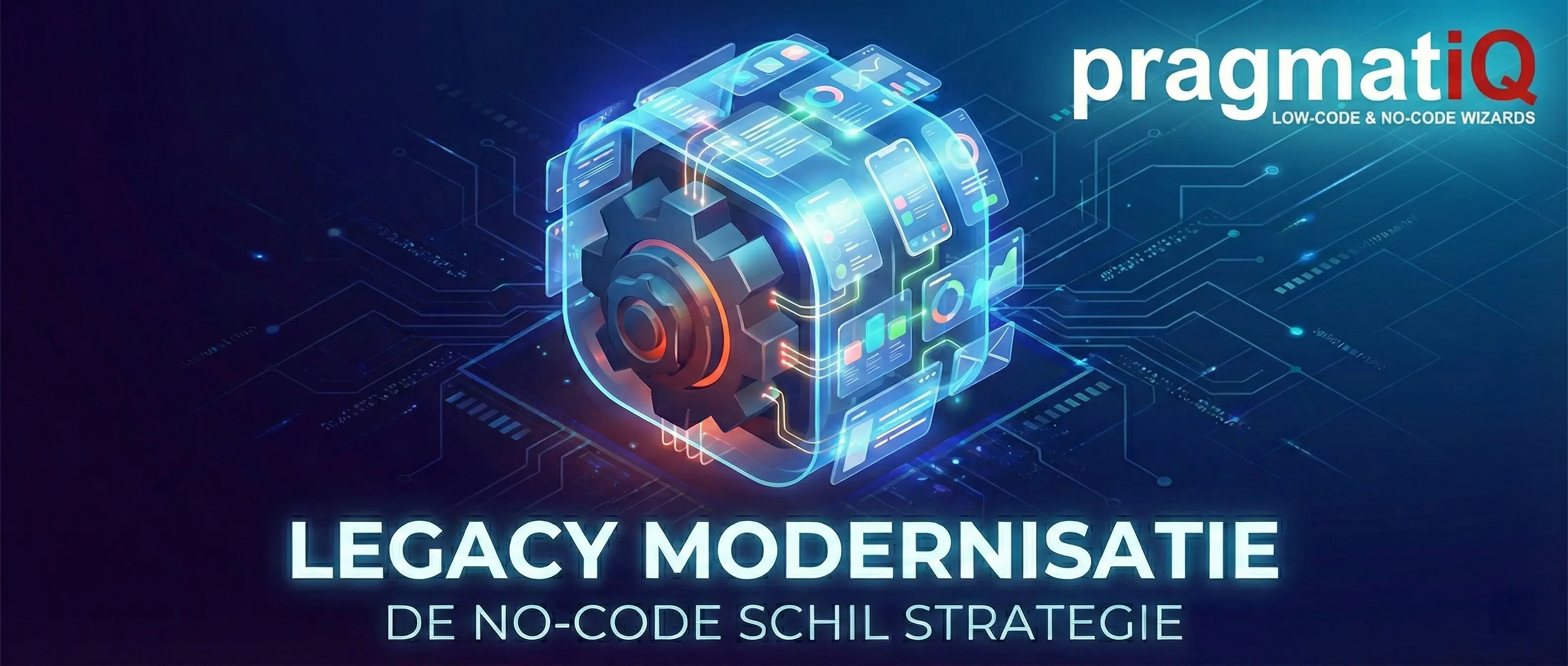 Legacy software moderniseren met een no-code schil
